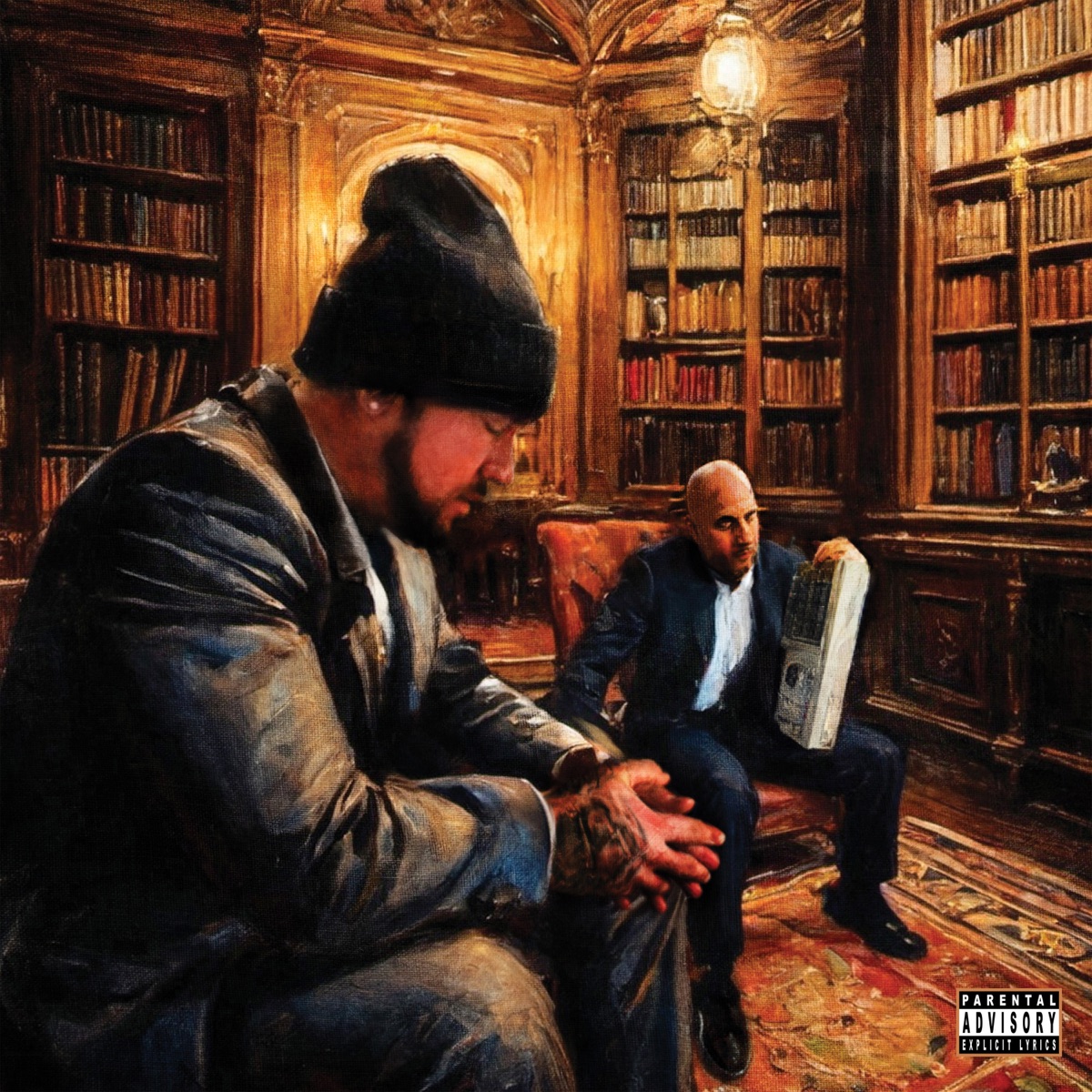 Library of Sound album artwork by M-Dot and Confidence